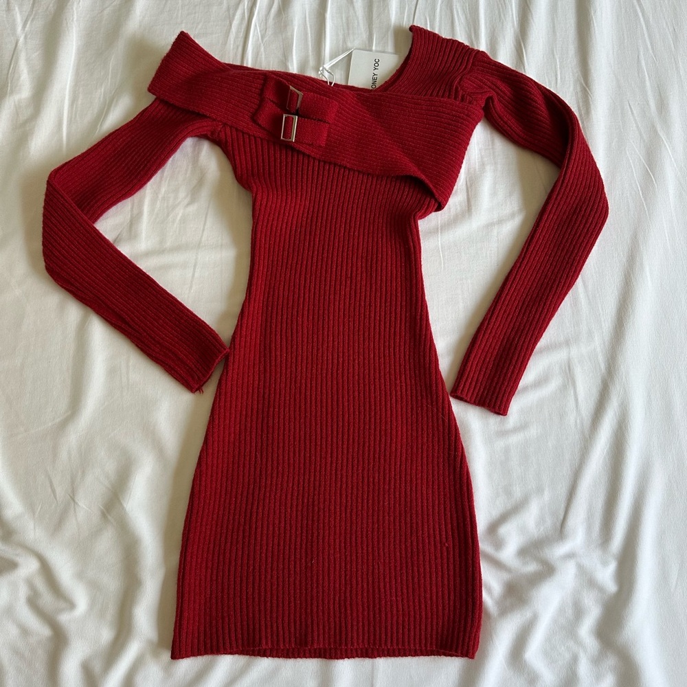 Off the shoulder dress